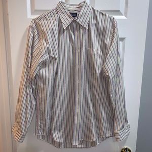 Lands' End multi-color stripes